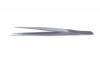 Diamond Tweezers <br> Stainless Satin Finish <br> .0071" LG Points Grooved <br> Grobet 57.134